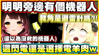 私密內容: 明明旁邊有個機器人…可是這閃電還是選擇電羊肉w【角巻わため】【角卷綿芽】【Anya Melfissa】【火威青】【ロボ子】【Vtuber中文翻譯】