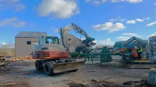 2 Hours Firewood Processing: Botex Firewood Ringer, Krpan Splitter, Posch S-376 & AutoLogger