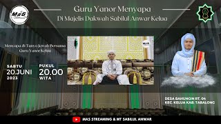 Download lagu LIVE | Guru Yanor Menyapa | Tanya Jawab Bersama Guru Yanor di Majelis Dakwah Sabilul Anwar Kelua mp3