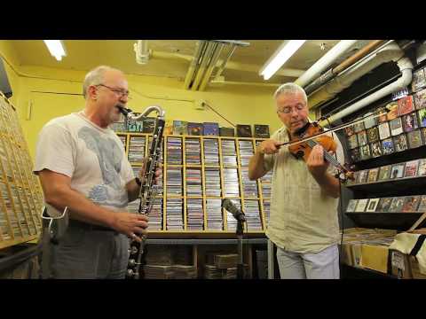 Michael Lytle & Hans Burgener - at Downtown Music Gallery, NYC - July 24 2011