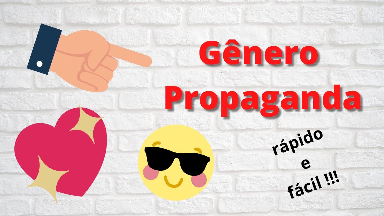 GÊNERO TEXTUAL - PROPAGANDA OU ANÚNCIO PUBLICITÁRIO