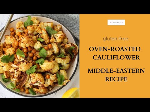 Oven Roasted Cauliflower (Middle-Eastern Recipe)