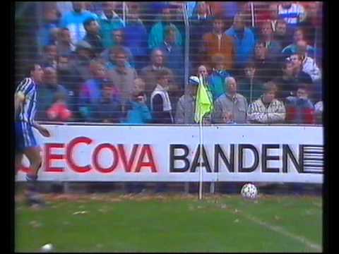 Filmarchief BV Veendam 1988 Groningen Veendam 2e helft eindstand 1 3