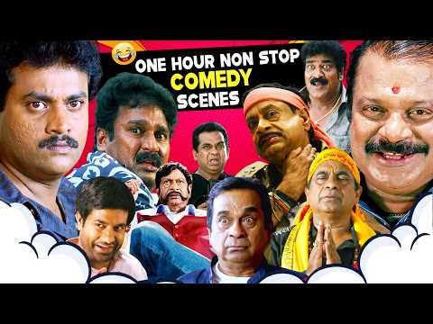 One Hour Non Stop Comedy Movie Scene | Sunil, MS Narayana, Ali | iD Stars