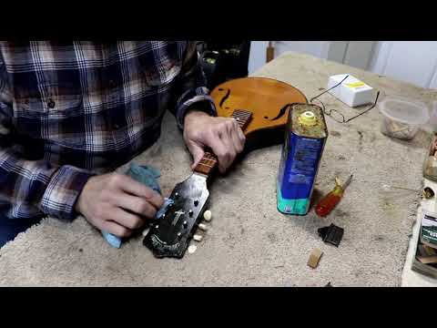 271 RSW Strad O Lin Mandolinen-Restaurierungstipps und -tricks