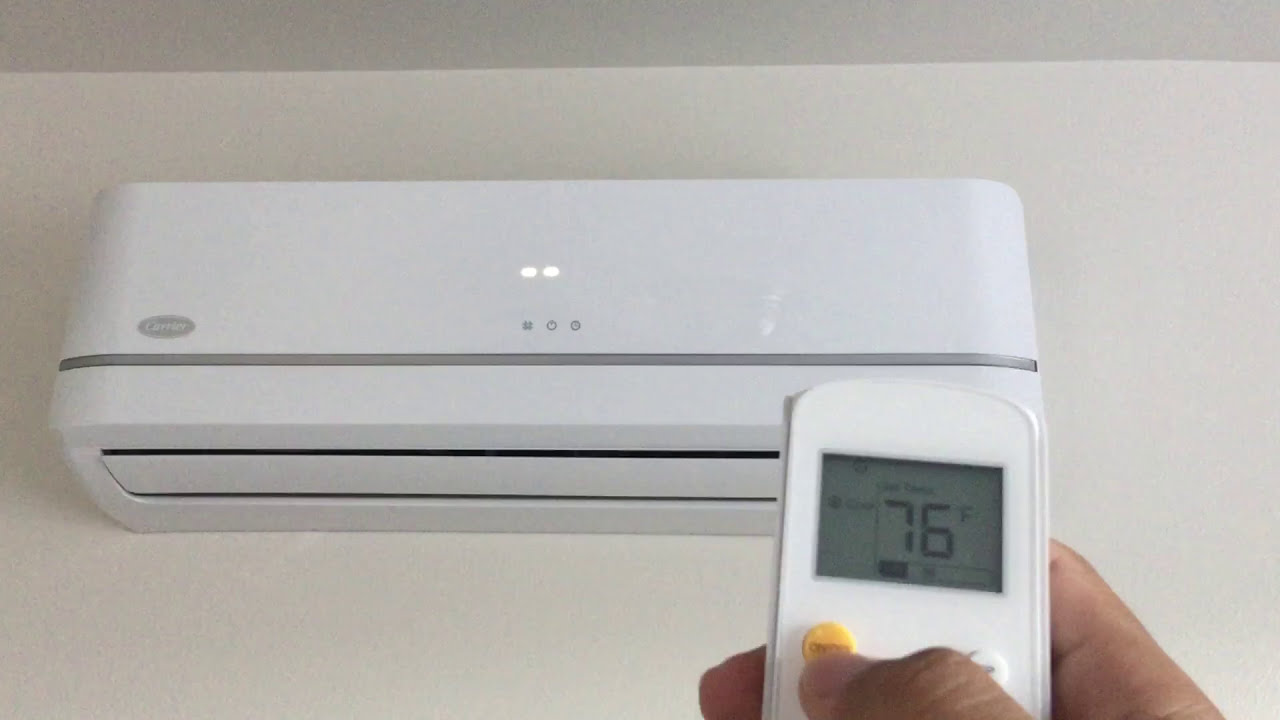 Carrier Split Ductless AC Problem - 