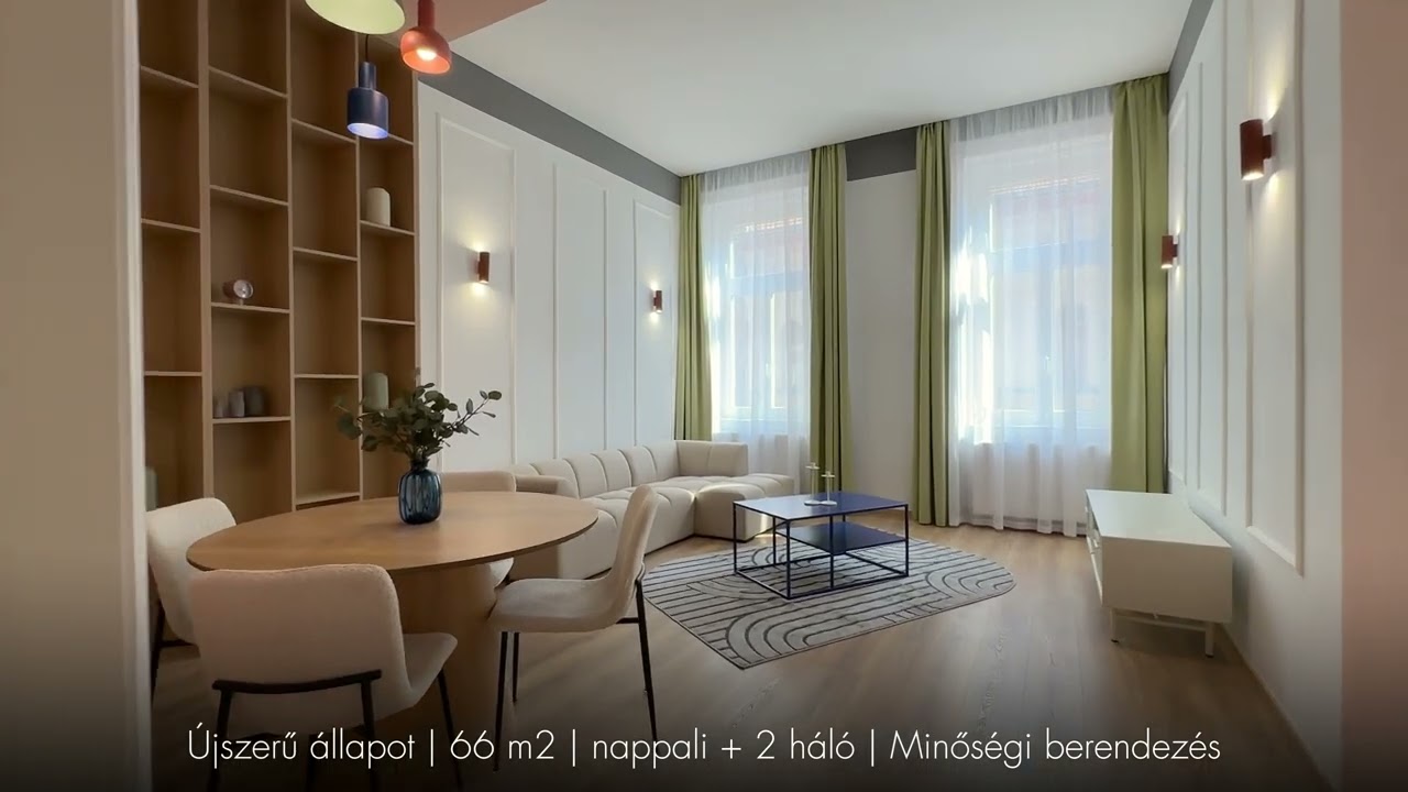 Eladó téglalakás, Budapest, VII. kerület 3 szoba 66 m² 104.9 M Ft