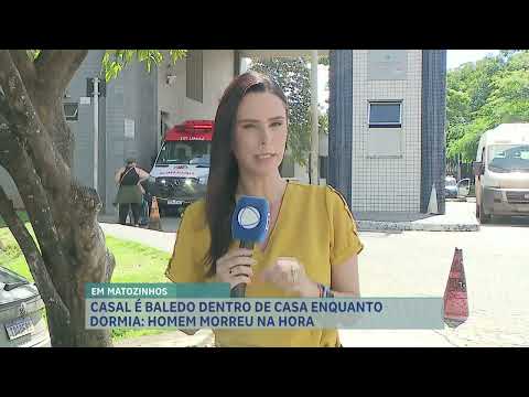 Casal é baleado dentro de casa em Matozinhos; homem morre e mulher fica gravemente ferida