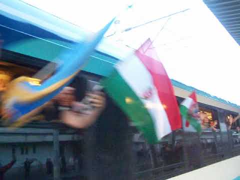 Székely Gyors Csíksomlyó Expressz indulása Sepsiszentgyörgyről HD