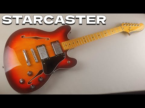 Fender Modern Player Starcaster Guitar 2013 Natural image 5