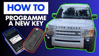How to programme a new key for a Land Rover Discovery 3 LR3