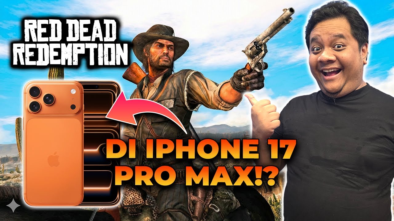 Nyobain Red Dead Redemption di iPhone 17 Pro Max!!