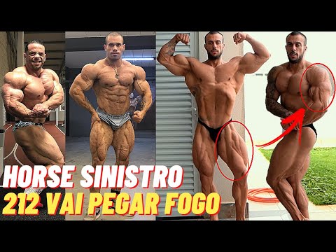 HORSE MOSTRA O SHAPE ATUAL |  FABRICIO VS  FELIPE MORAIS