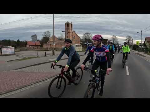 Noworoczny Rajd Rowerowy nad jezioro Świdwie (1.01.2023 r.)