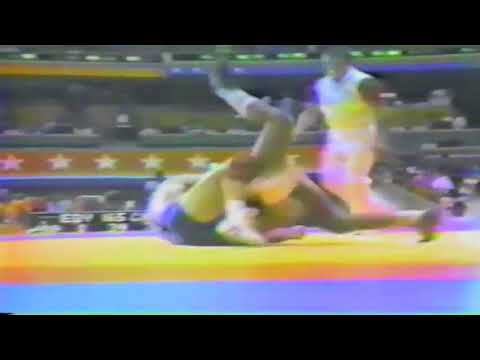 1984 Olympic Games  100+ kg Hassan El Hadad EGY vs  Robert Molle CAN   YouTube