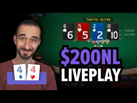 $200 No-Limit Poker - Another Low-Stakes Liveplay