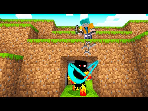 Fugitive NINJA vs Hunter in Minecraft
