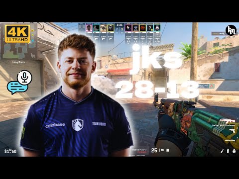 jks (28-13) w/SPUNJ/AZR + VOICE COMMS (Dust2) | FACEIT EU 3625 Elo | Jun 30, 2025 | CS2 POV/DEMO