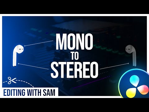 Mono to Stereo Audio Conversion (and Vice-Versa) in DaVinci Resolve 18 | Left Ear Only Audio FIX