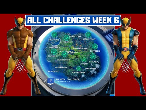 All Week 6 Challenges Guide! - Fortnite Chapter 2 Season 4