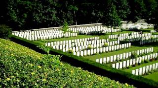 preview picture of video 'Buttes CWGC Cemetery, July 2009'