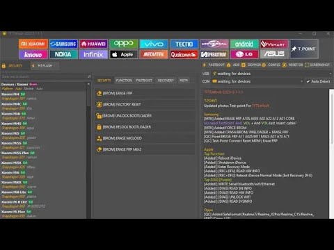 Software gratis de unlocktool, mismo uso, igual diseño, TFT unlocktool, free (alcatel 1s 2020)