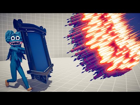 POPPY PLAYTIME MIRROR SHIELD vs EVERY GOD - TABS | Totally Accurate Battle Simulator