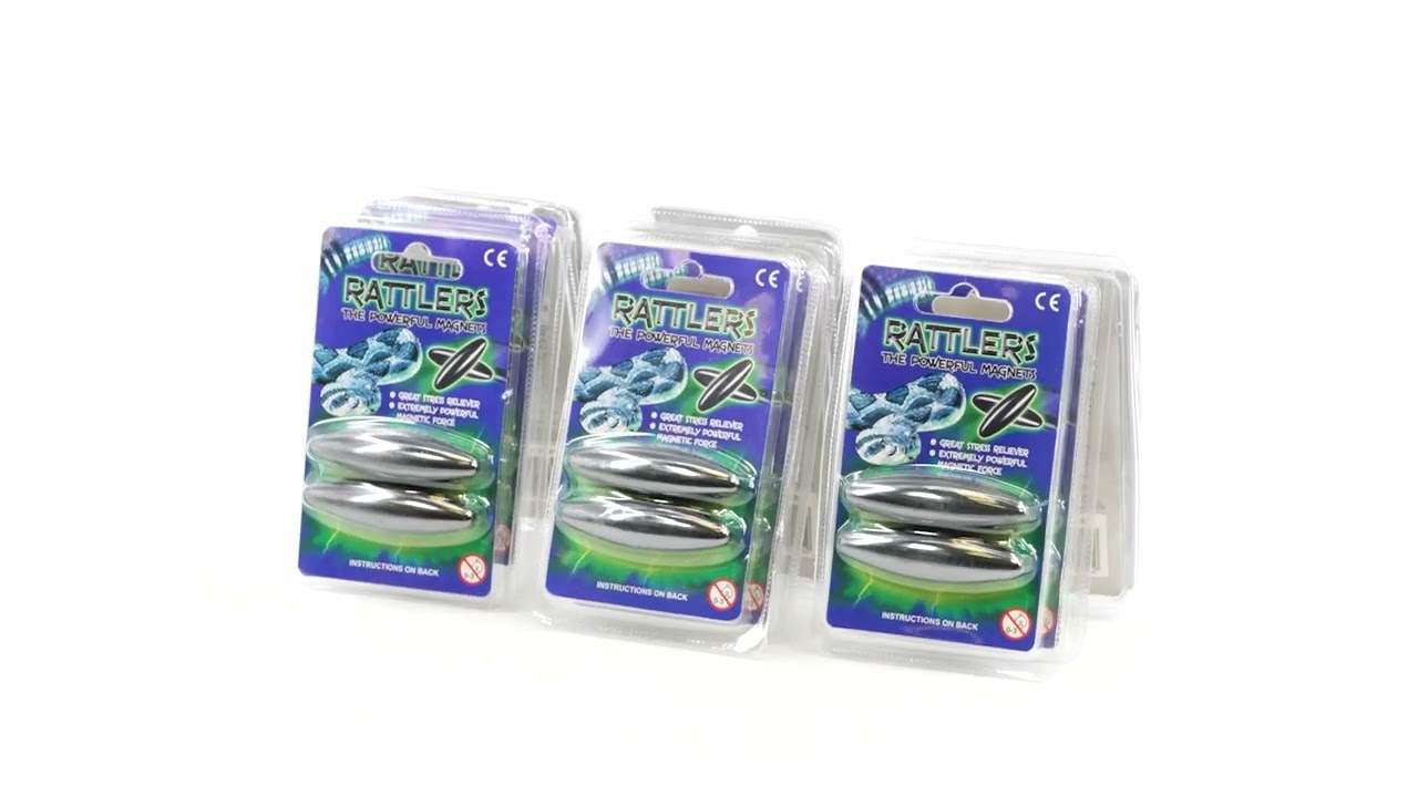Magnetic Rattlers Rattling Magnets Snake Eggs - Set Of 12