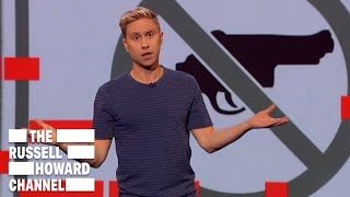 Russell Howard Slams Ridiculous U.S. Gun Laws | The Russell Howard Hour