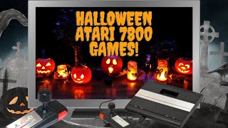 Atari 7800 Halloween Games