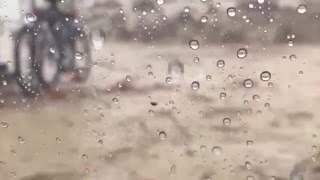 Watch as a car full of people is swept away in flash flood on SR58