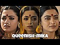 Rashmika Mandanna Face Closeup Vertical HD Video Chhaava South Actress Face Love