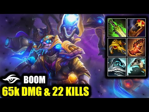 🔥 65k DMG & 22 KILLS - BOOM - EPIC TINKER - DOTA 2 Pro Game Highlights