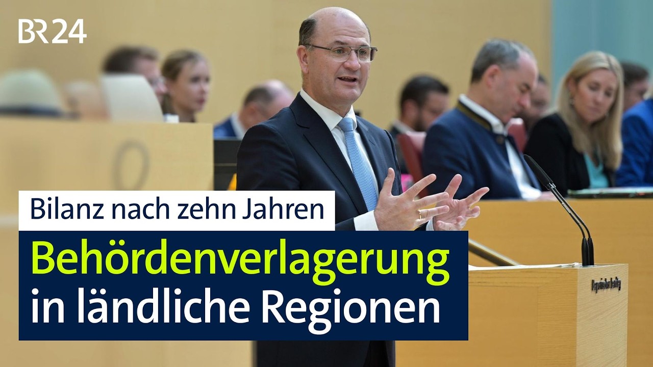 Behördenverlagerung in ländliche Regionen: Bilanz nach zehn Jahren | BR24