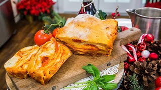 Mary Ann Esposito&#39;s Sicilian Pizza Bread Loaf - Home &amp; Family