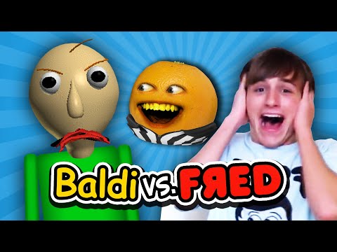 惱人的橙子-問橙子#60：巴爾迪VS弗雷德！! (Annoying Orange - Ask Orange #60: Baldi vs Fred!!!)