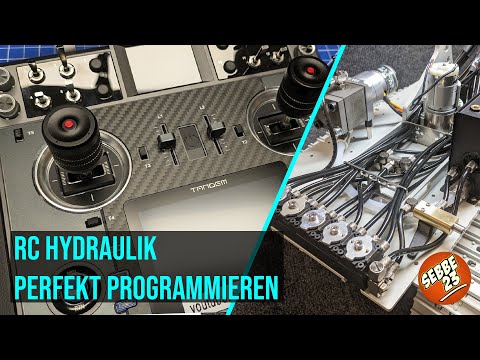 Perfectly program and adjust RC hydraulics with FrSky Tandem remote control