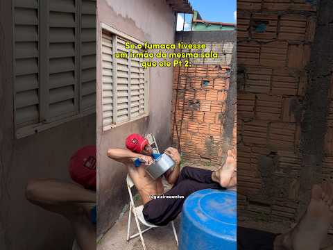 Se o fumaça tivesse um irmão pt: 2 🤣 #humor #comedia #shorts #irmãos #escola