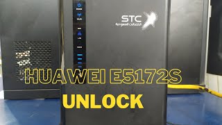 How to unlock huawei e5172s 927 4g router