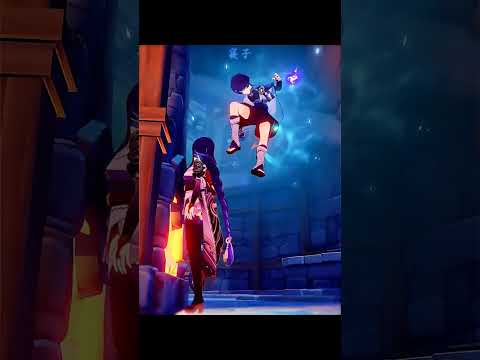 Scaramouche hates Raiden Shogun Genshin Impact #shorts #genshinimpact