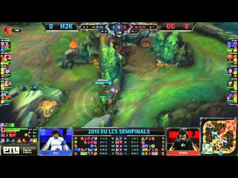 Origen vs H2K - Game 1 - EU LCS SUMMER PLAYOFFS - SEMIFINALS