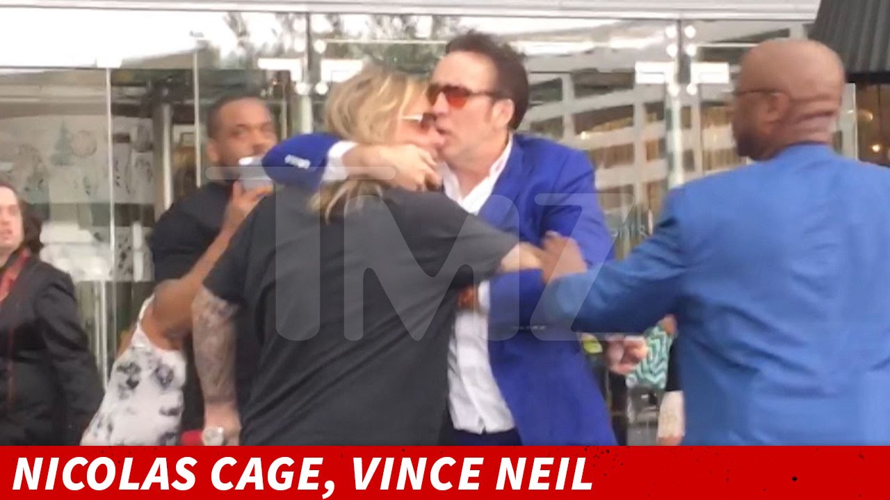 Vince Neil Fights Nic Cage After Allegedly Attacking Woman | TMZ - YouTube