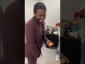 Lloyd said he doesn’t do sweets… but this cake had him rethinking everything!🔥🤤