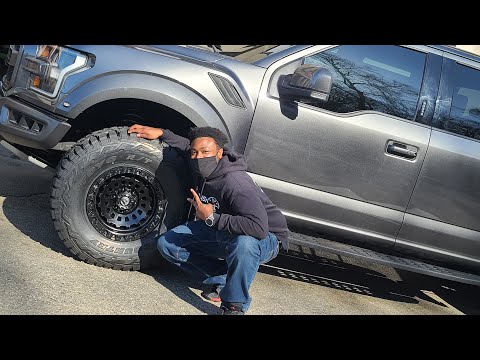 2018 Ford Raptor Leveled with Eibach Springs and Fuel Wheels