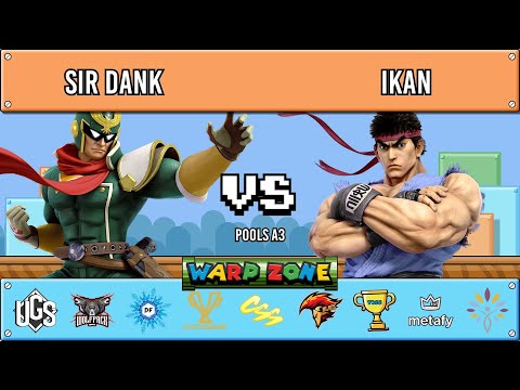 Warpzone  -  Pools A3  -  Sir Dank(Captain Falcon) Vs. Ikan(Ryu)