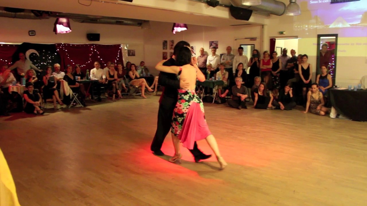 Céline Giordano et Alexis Quezada à la milonga Esta Noche de Luna, Paris