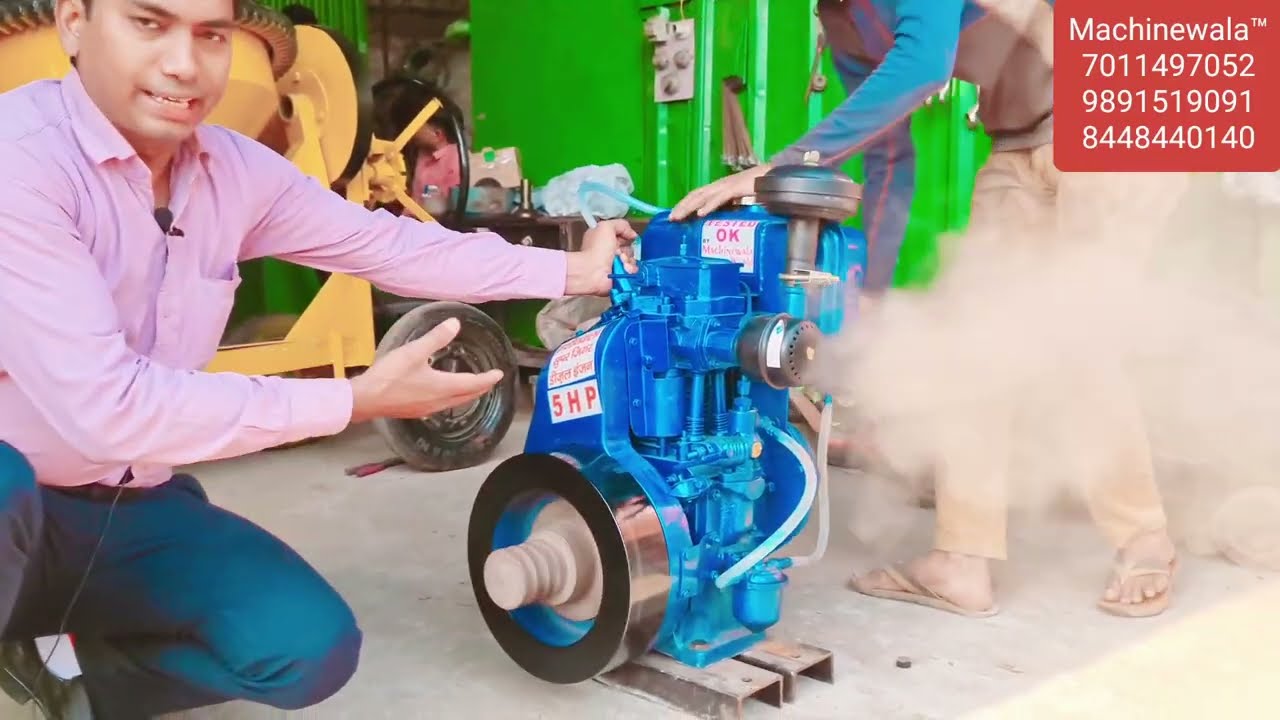 Diesel Engine 5hp Vs Patrol Engine 5.5 HP | Best Engine For Cement Concrete Mixer Machines