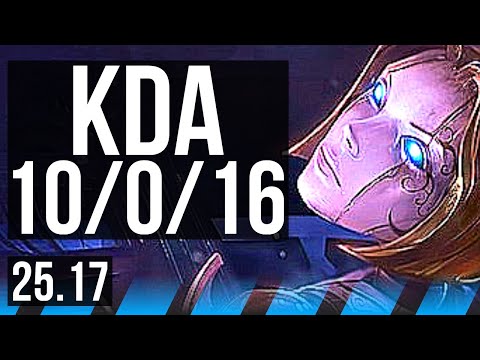 ORIANNA vs VLADIMIR (MID) | 10/0/16, 46k DMG, Legendary | EUW Diamond | 25.17