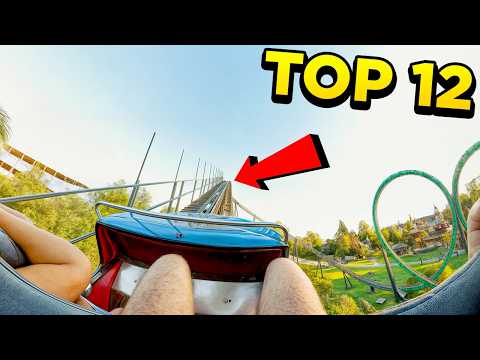 TOP 12 FASTEST ROLLER COASTERS IN POLAND | 2025 EPIC SMOOTH POV RIDES