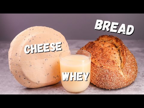 How to Make Cheese and use the Leftover Whey to Make Bread